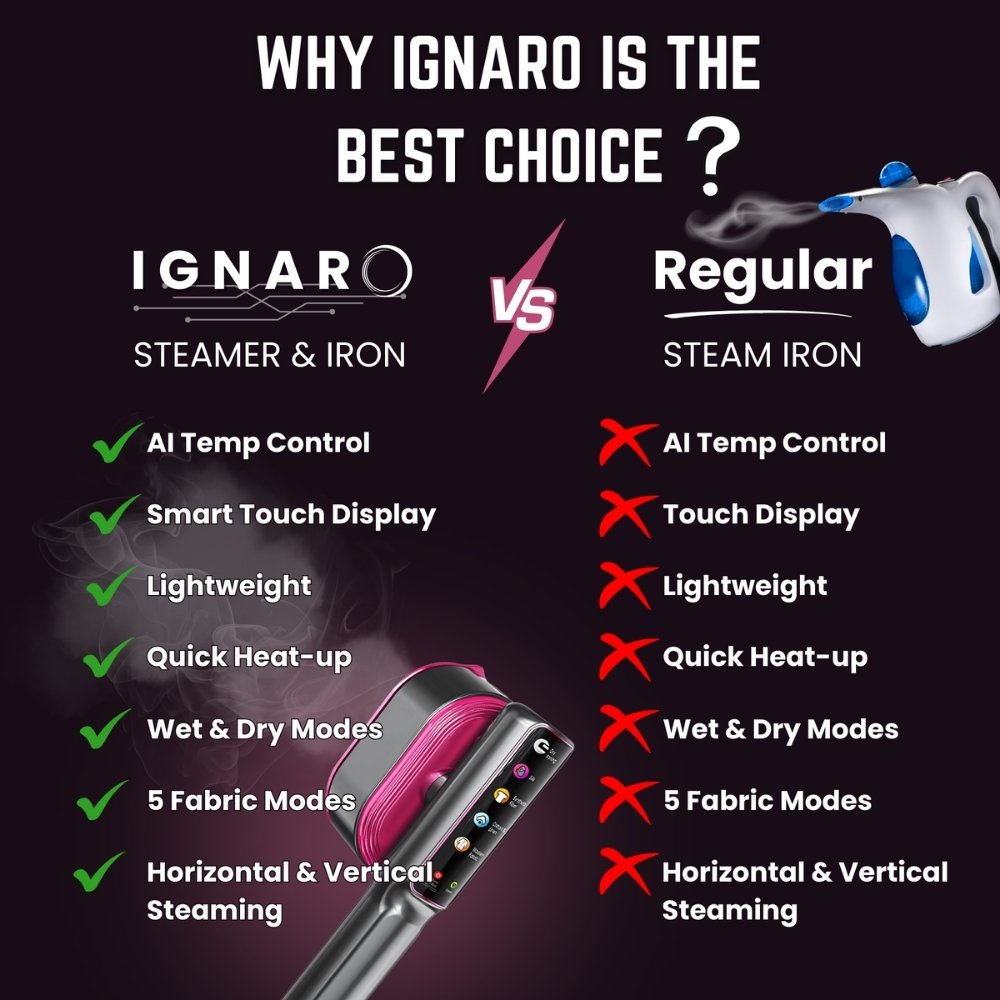 Ignaro Steamer and Iron 11