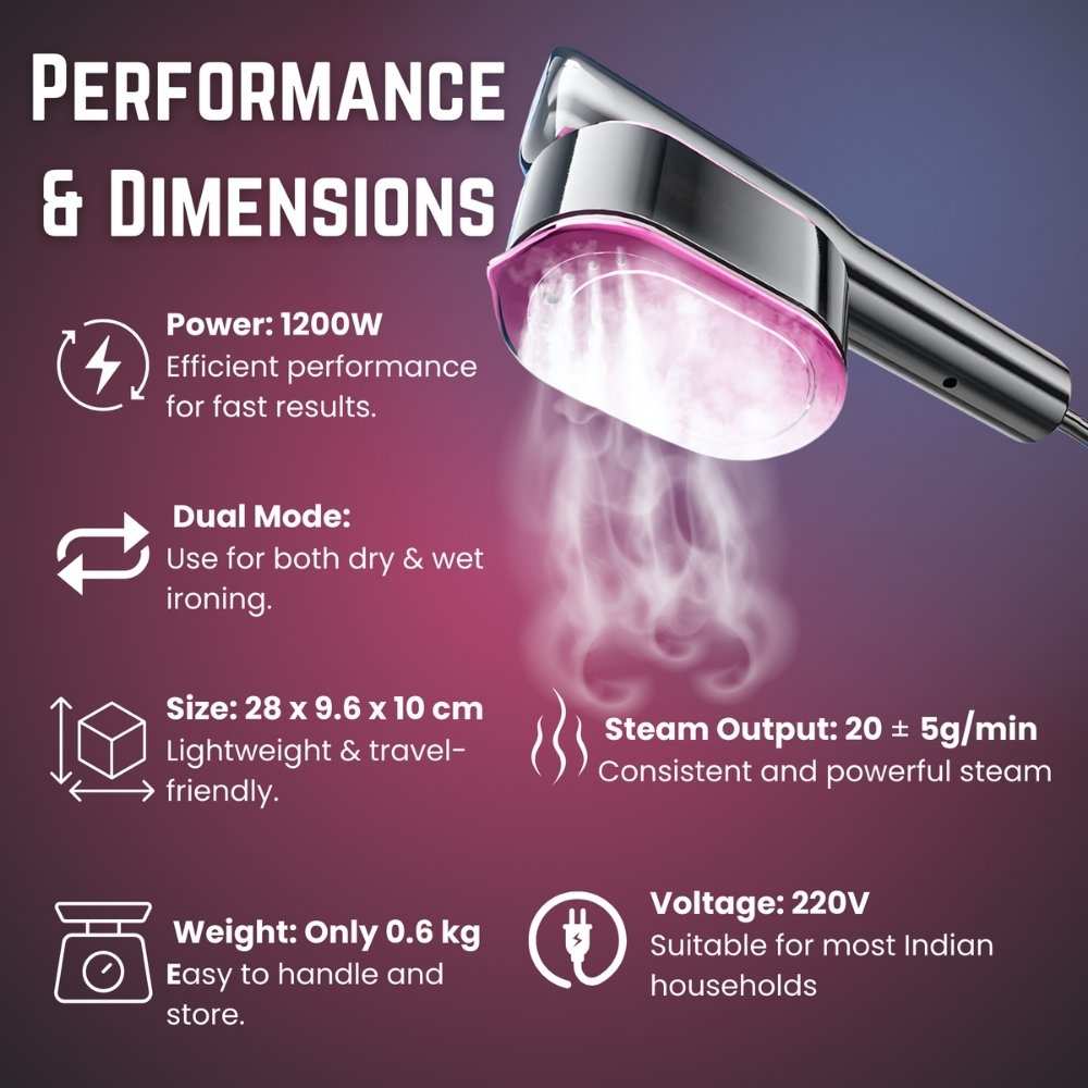 Ignaro Steamer and Iron 12